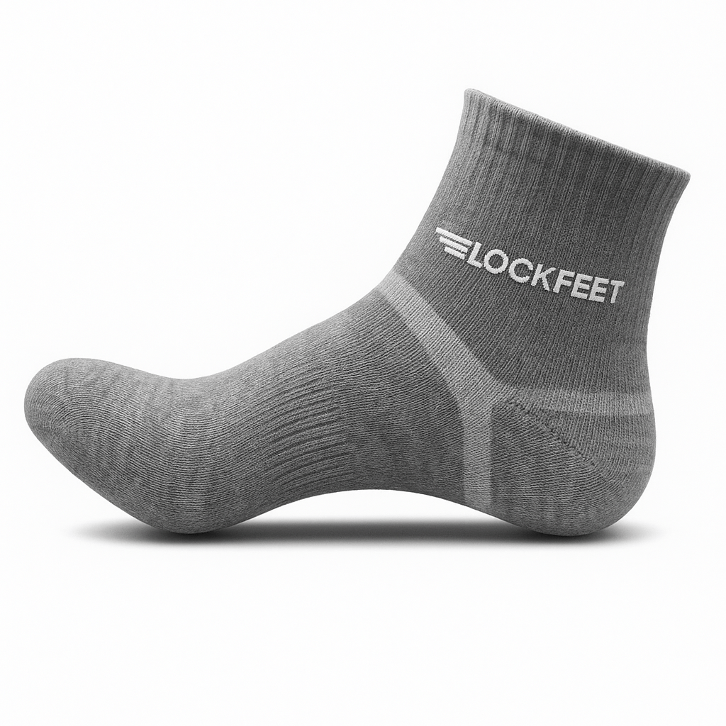 Lockfeet 200000384 Gris mix Chaussettes de compression Lockfeet®